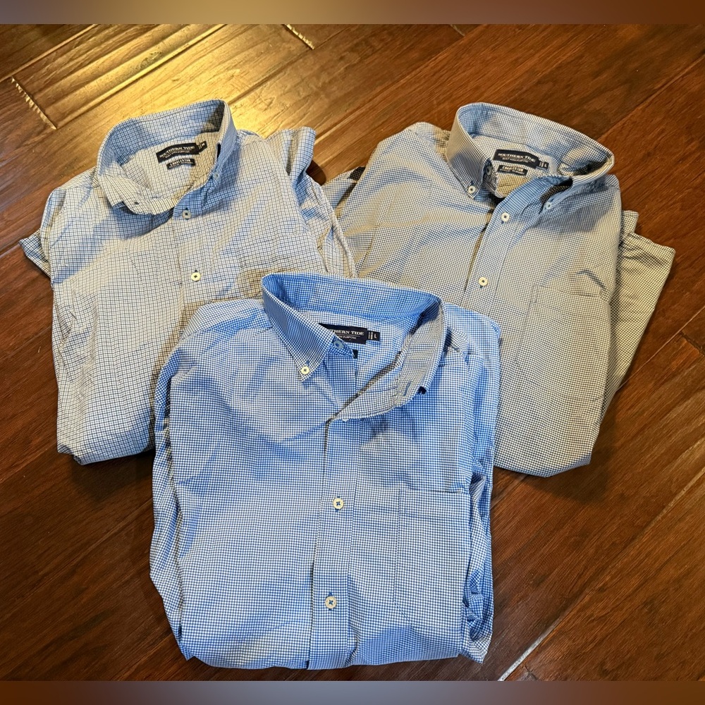 Southern Marsh lot of 3 Charleston long sleeve button ups